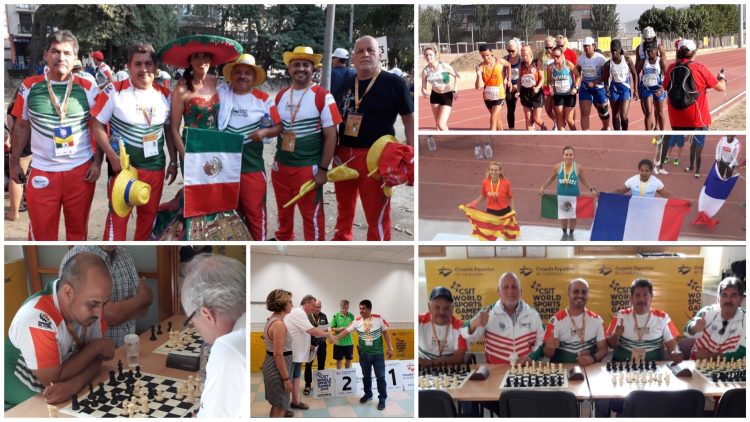 Maestros de la Sección 28 del SNTE representan a México en Juegos realizados en España. Ramona Dávila Moreno obtiene Medalla de Oro en Caminata