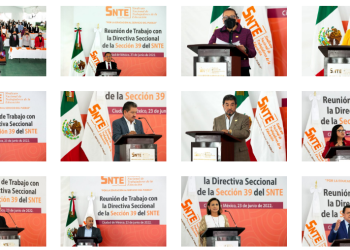 Dirigencia nacional del SNTE realiza reunión de trabajo con la recién electa Directiva de la Sección 39 de Colima