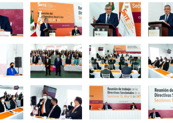 Dirigencias de secciones 13, 45 y 15 se reúnen con líder del SNTE. Van 21 secciones renovadas por voto secreto y universal    