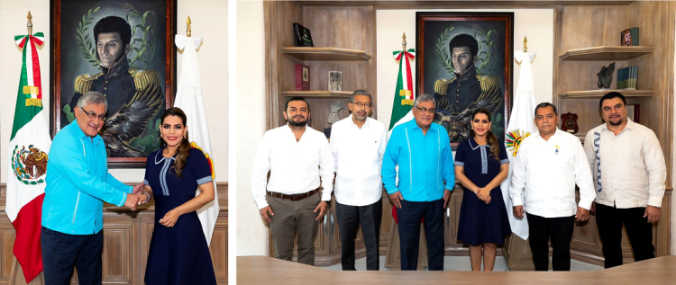 Líder del SNTE se reúne con la gobernadora de Guerrero para exponerle demandas pendientes del magisterio en la entidad