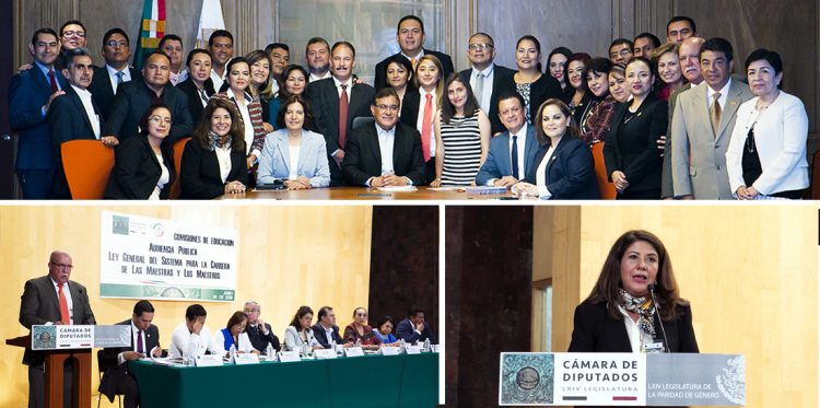 En el primer día de Audiencias Públicas para las leyes secundarias en materia educativa, se expusieron 38 ponencias, de las cuales 18 fueron del SNTE