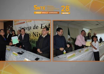 Plena vigencia del sindicalismo de servicios en la Sección 28 del SNTE. Entregan 340 estímulos y apoyos a igual número de socios del Fondo de Ayuda Sindical Mutualista