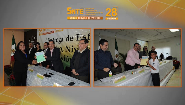 Plena vigencia del sindicalismo de servicios en la Sección 28 del SNTE. Entregan 340 estímulos y apoyos a igual número de socios del Fondo de Ayuda Sindical Mutualista