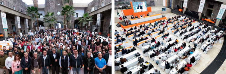 Líder nacional del SNTE se reúne con dirigentes delegacionales y de centros de trabajo de la Sección 61 del TecNM   