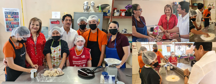 Una visita de cortesía al CAM número 41, un verdadero baluarte educativo