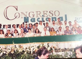 El 13 de marzo de 1995 se conmemoró el 51 aniversario de la Sección 28 del SNTE. Nota informativa de la revista Agenda Sindical