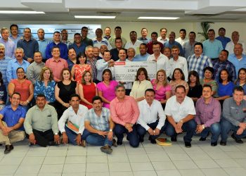 Agremiados a la Sección 28 se solidarizan con afectados por sismo