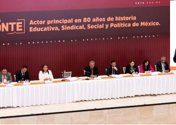 Acerca de los actos conmemorativos del 80 aniversario del SNTE aprobados en la LVII Sesión Extraordinaria del Consejo Nacional