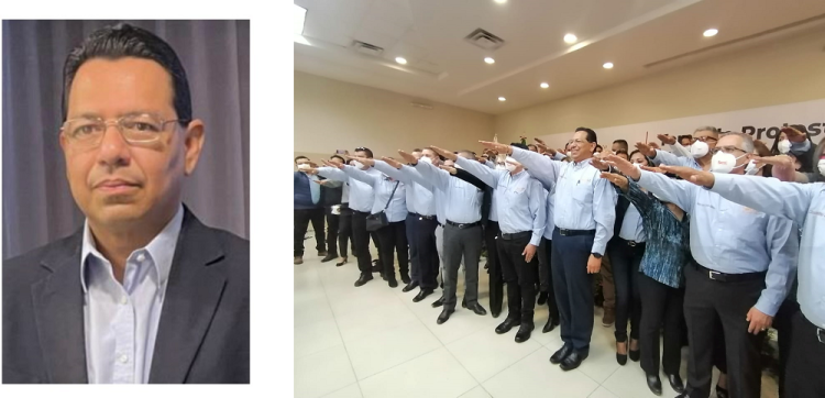 Trayectoria profesional, política y sindical del secretario general de la Sección 54 del SNTE, Jesús Javier Ceballos Corral