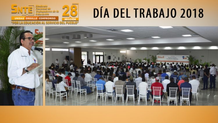 La Sección 28 del SNTE y la FEDESSP Sonora conmemoran el Día del Trabajo exigiendo respeto a sus conquistas laborales