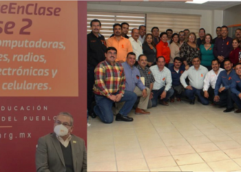 Promueven con gran éxito la convocatoria del SNTE nacional “Quédate en Clase”. Explica líder magisterial el papel del voluntariado “CONTIGO” de la Sección 28 de Sonora.