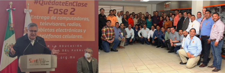 Promueven con gran éxito la convocatoria del SNTE nacional “Quédate en Clase”. Explica líder magisterial el papel del voluntariado “CONTIGO” de la Sección 28 de Sonora.