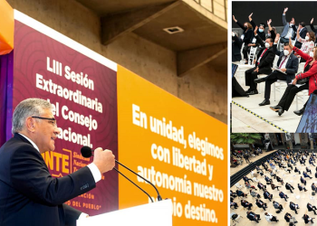 El SNTE realiza la LIII Sesión Extraordinaria del Consejo Nacional. Se garantizan elecciones libres, imparciales y transparentes    