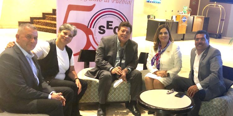 El SNTE participó en el III Encuentro de Movimiento Pedagógico del Sindicato de Trabajadoras y Trabajadores de la Educación Costarricense realizado en Costa Rica