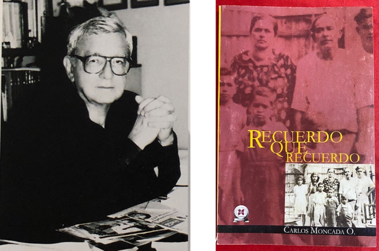 Reto Lector Carlos Moncada Ochoa. Libro Recuerdo que recuerdo. Género Crónica. Autor Carlos Moncada Ochoa