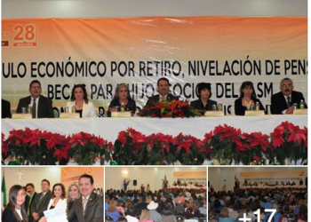 El líder magisterial Javier Duarte Flores anuncia que la ayuda por defunción del FASM aumenta de 50 mil a 75 mil pesos. Entrega apoyos a beneficiarios del Fondo de Ayuda Sindical Mutualista