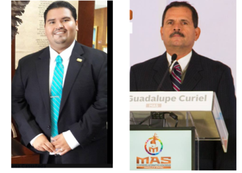 Los dirigentes estatales partidistas de origen magisterial en Sonora, Carlos Sosa Castañeda y José Guadalupe Curiel, serán regidores en el Ayuntamiento de Hermosillo