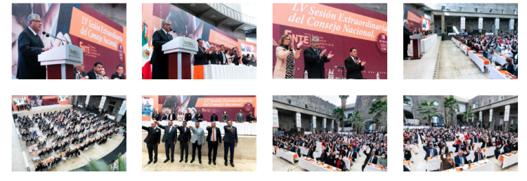 El SNTE realiza Sesión Extraordinaria del Consejo Nacional. Dirigencia presenta a sus agremiados avances y desafíos   