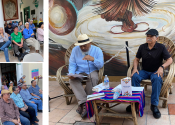 La presentación de la novela Pico de Gallo de Ernesto García Núñez. Resumen itinerante