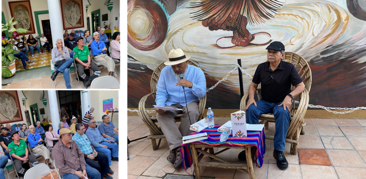 La presentación de la novela Pico de Gallo de Ernesto García Núñez. Resumen itinerante