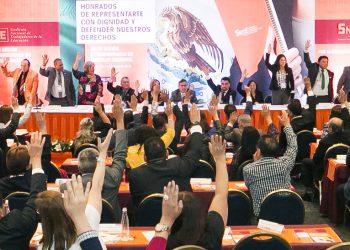 EL Consejo Nacional del SNTE aprueba la respuesta al Pliego Nacional de Demandas 2019, que la dirigencia del Sindicato durante dos meses negoció con la Secretaría de Educación Pública