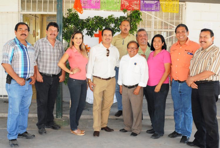 Líder magisterial Francisco Javier Duarte Flores visita Región Guaymas-Empalme. Entrega oficinas y préstamos de contingencia del ISSSTE, entre otras actividades