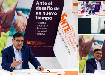 Continúa seminario virtual “Ante el Desafío de un Nuevo Tiempo” organizado por el SNTE. Ahora imparten conferencia las especialistas Ana Eugenia Garduño Whitson e Irina Edith González Flores