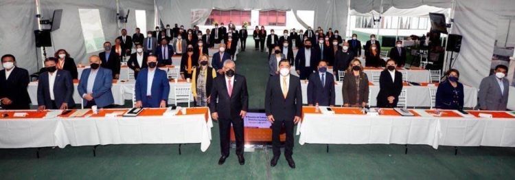 Encabeza líder del SNTE, Alfonso Cepeda Salas, primera reunión con la nueva dirigencia de la Sección 4 de Campeche