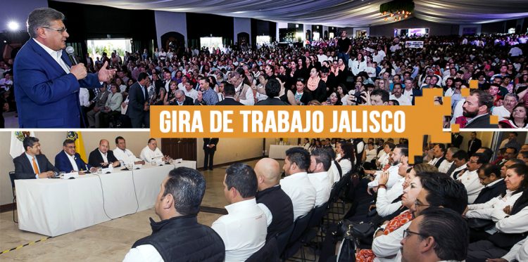 El SNTE avanza con acciones en favor de sus agremiados y de la educación pública, aseguró su secretario general, Alfonso Cepeda Salas, durante una gira por Jalisco