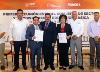 Nombran a Patricia Calles Villegas, como subsecretaria de Educación Básica y a David Palafox Celaya, como subsecretario de Política Educativa y Participación Social, de la SEC en Sonora