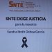 El CEN del SNTE y la Sección 60 condenan de la manera más enérgica el asesinato de la doctora Sandra Ibeth Ochoa García, destacada docente del Instituto Politécnico Nacional