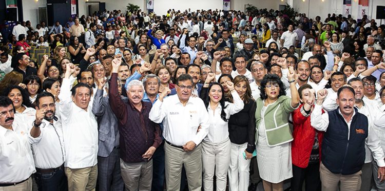 Certeza laboral y seguridad social: ejes principales por los que lucha el SNTE para mantener bienestar de los agremiados y sus familias, afirmó el secretario general, Alfonso Cepeda Salas