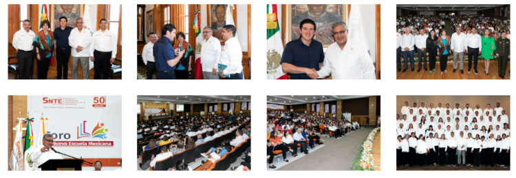 Reafirma SNTE compromiso con Nueva Escuela Mexicana. Líder se reúne con gobernador de Nuevo León 