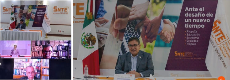 En la democratización plena del SNTE no habrá reversa, afirma el secretario general de la organización, Alfonso Cepeda Salas