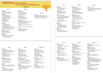 Con la participación de 130 escritores locales, nacionales e internacionales arranca el 12 de noviembre el programa del Festival Internacional de Literatura Sonora 2020 (FILSON 2020)   