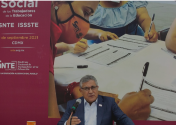 Seminario virtual del SNTE con autoridades del ISSSTE. Objetivo: compartir y difundir protocolo a seguir por docentes en posibles casos de covid-19