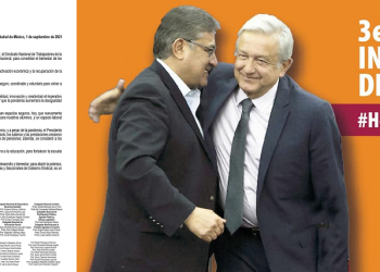 El SNTE reafirma su respaldo al Gobierno de la República, con motivo del Tercer Informe del Presidente Andrés Manuel López Obrador