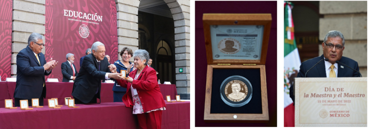 Mensaje del secretario general del SNTE, Alfonso Cepeda Salas, el 15 de mayo de 2022, en el Día de la Maestra y el Maestro