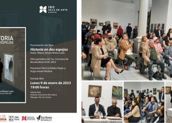 Sobre la presentación de la novela Historia en dos espejos. Brevedades