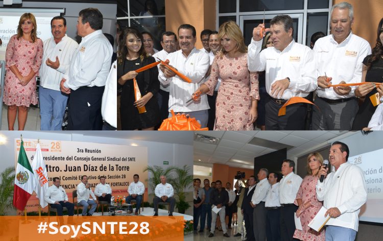 Cumplen el compromiso de implementar el Centro de Profesionalización del Magisterio Sonorense en la Sección 28 del SNTE