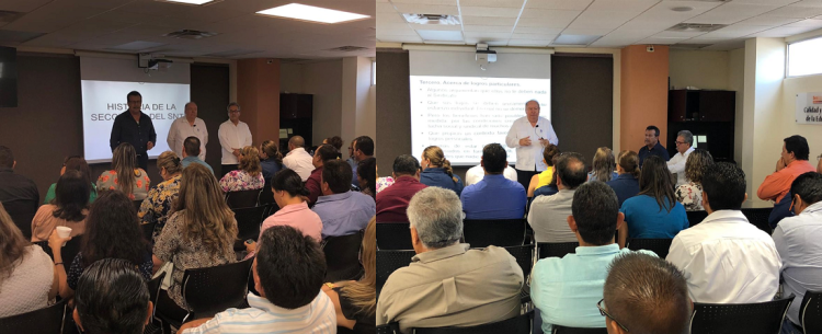 Una charla sobre la Sección 28 del SNTE