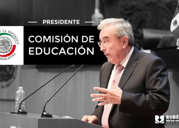 El Senador de la República Rubén Rocha Moya, de Morena, fue nombrado Presidente de la Comisión de Educación por el pleno de la Cámara de Senadores del Congreso de la Unión