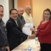 Rinde frutos la gestión sindical de la Sección 28 del SNTE para los trabajadores del nivel superior y medio superior. Entrega Javier Duarte Flores bono de homologación