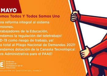 Al conmemorar el Día del Trabajo, el SNTE refrenda su carácter democrático. El secretario general, Alfonso Cepeda Salas, celebra reunión virtual, con más de 60 mil dirigentes del gremio magisterial   