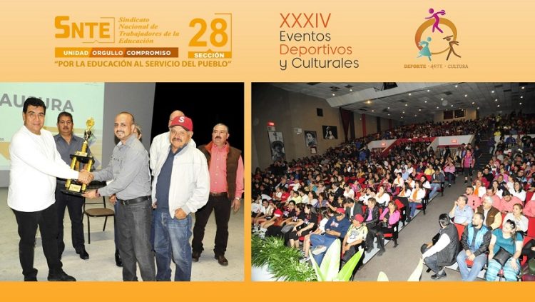 El líder magisterial Noé Rodríguez García, encabezó ayer la clausura de los XXXIV Eventos Deportivos, Artísticos y Culturales&nbsp;de la Sección 28 del SNTE. La próxima sede será Guaymas