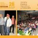El líder magisterial Noé Rodríguez García, encabezó ayer la clausura de los XXXIV Eventos Deportivos, Artísticos y Culturales de la Sección 28 del SNTE. La próxima sede será Guaymas