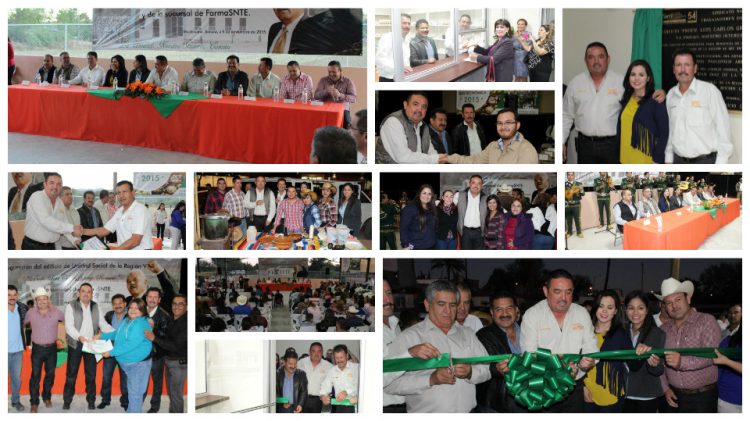 Inaugura la Sección 54 del SNTE Oficinas Regionales de la Región 5 Sierra y realiza la tradicional Muestra Gastronómica. Encabeza actividades, el líder Jesús Jaime Rochín Carrillo