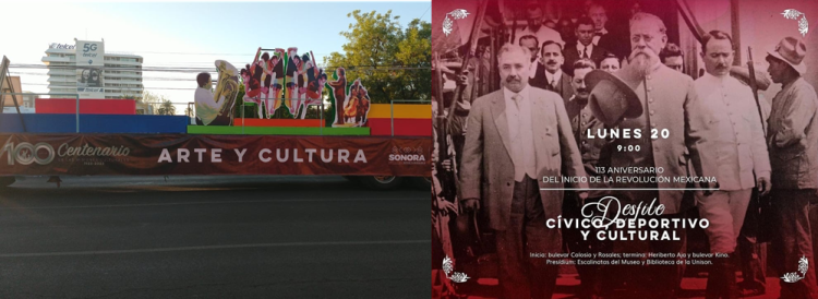 Los 113 años de la Revolución Mexicana. Las Misiones Culturales en el desfile conmemorativo