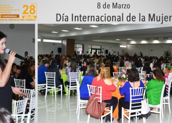 El líder magisterial Francisco Javier Duarte Flores encabeza conmemoración por el Día Internacional de la Mujer en la Sección 28 del SNTE