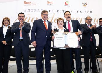 El secretario general del SNTE, Alfonso Cepeda Salas, afirmó en Hidalgo que la nueva legislación educativa garantizará la legalidad en la asignación de plazas docentes